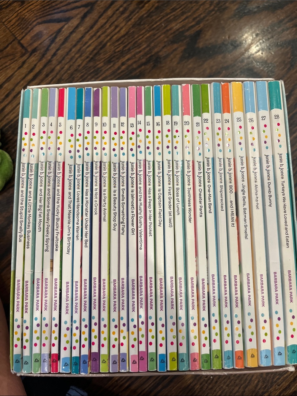 junie b. jones Books in a Bus Box Set by - Yellow - Picture 3 of 3